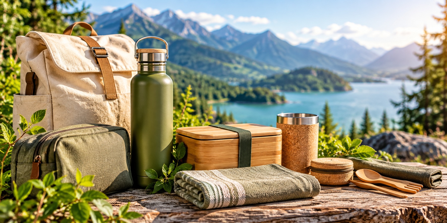 Nachhaltige Reise- und Freizeitprodukte